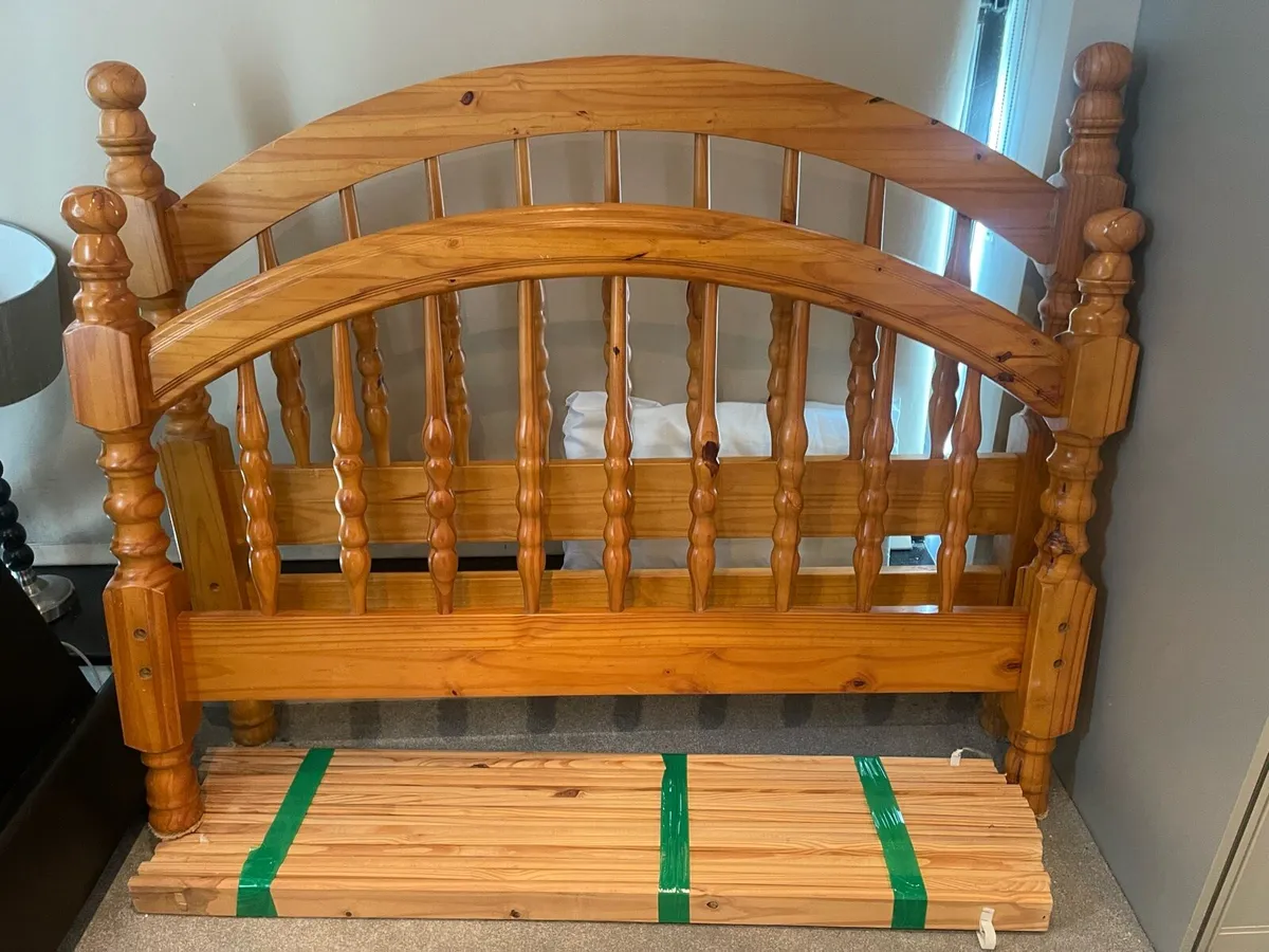 Stunning Extremely Solid 4Ft 6” Double Bed Frame - Image 2
