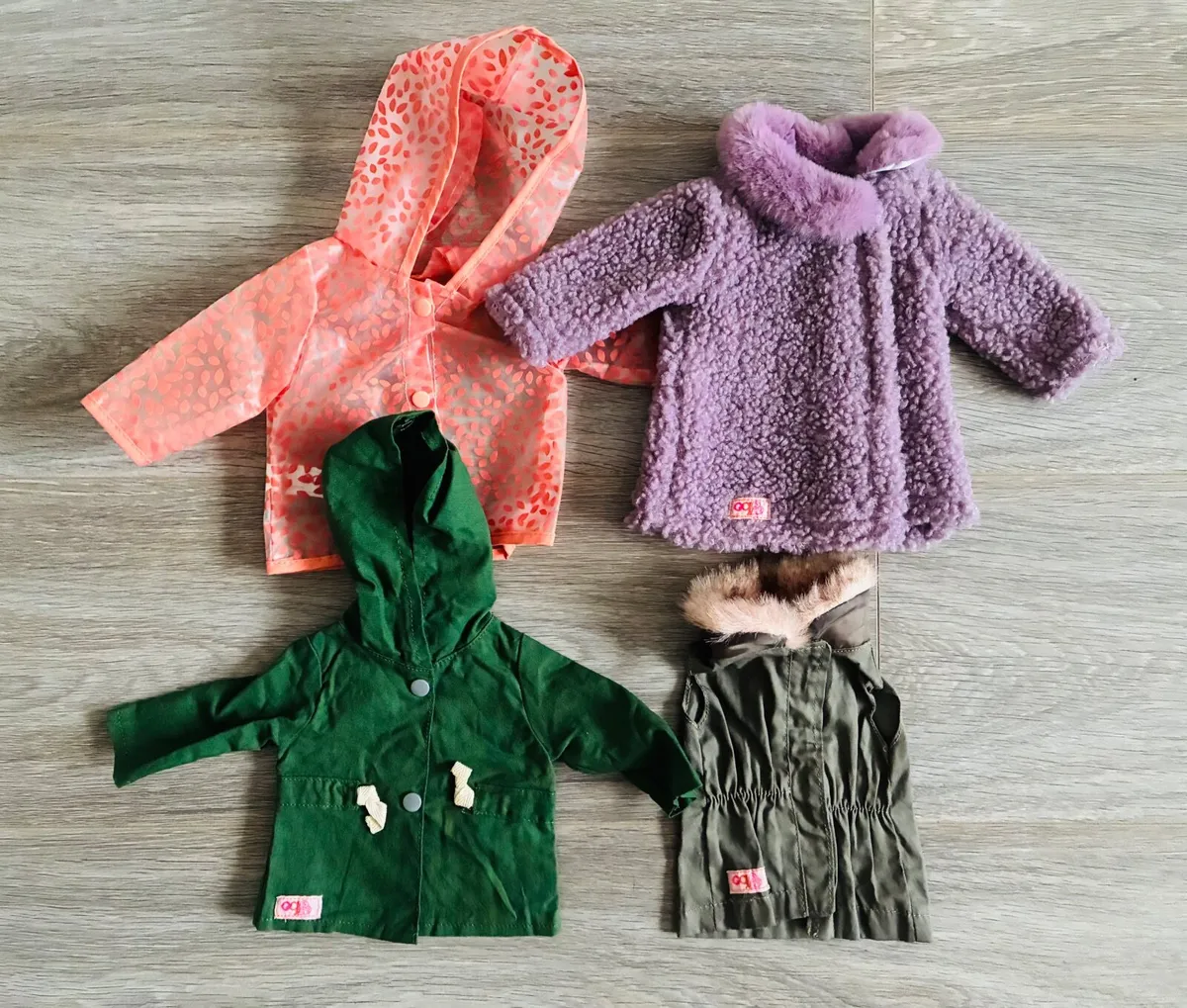 Our Generation Doll Coats/Jackets
