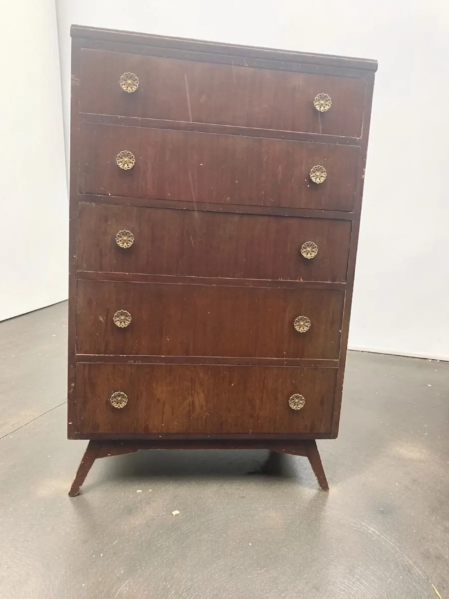 Vintage Chest of Drawers - Tallboy - Image 4