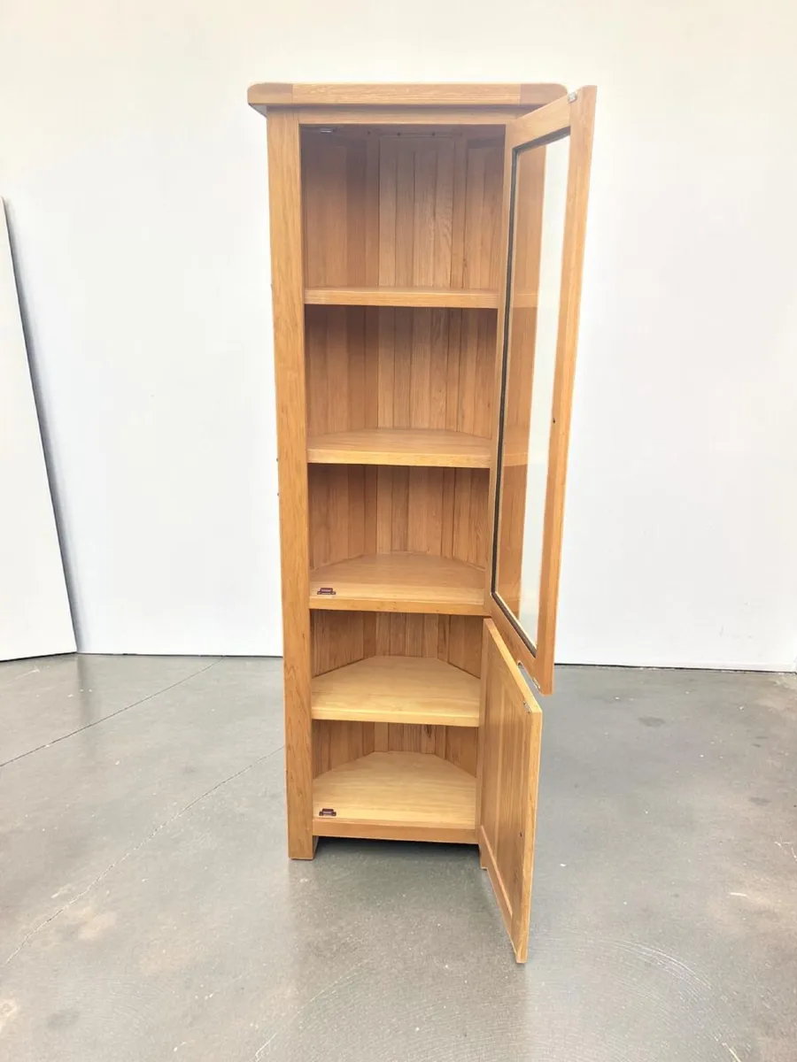 Bookcase - Corner Bookcase - Oak - Image 4