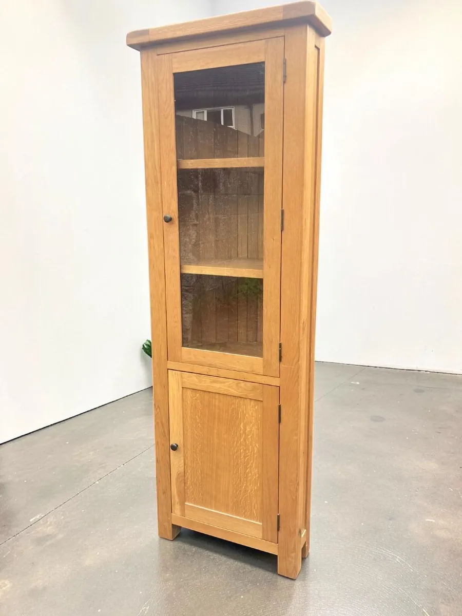 Bookcase - Corner Bookcase - Oak - Image 1