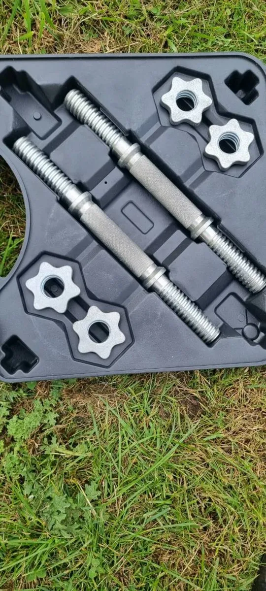 adjustable 20kg dumbell set - Image 2