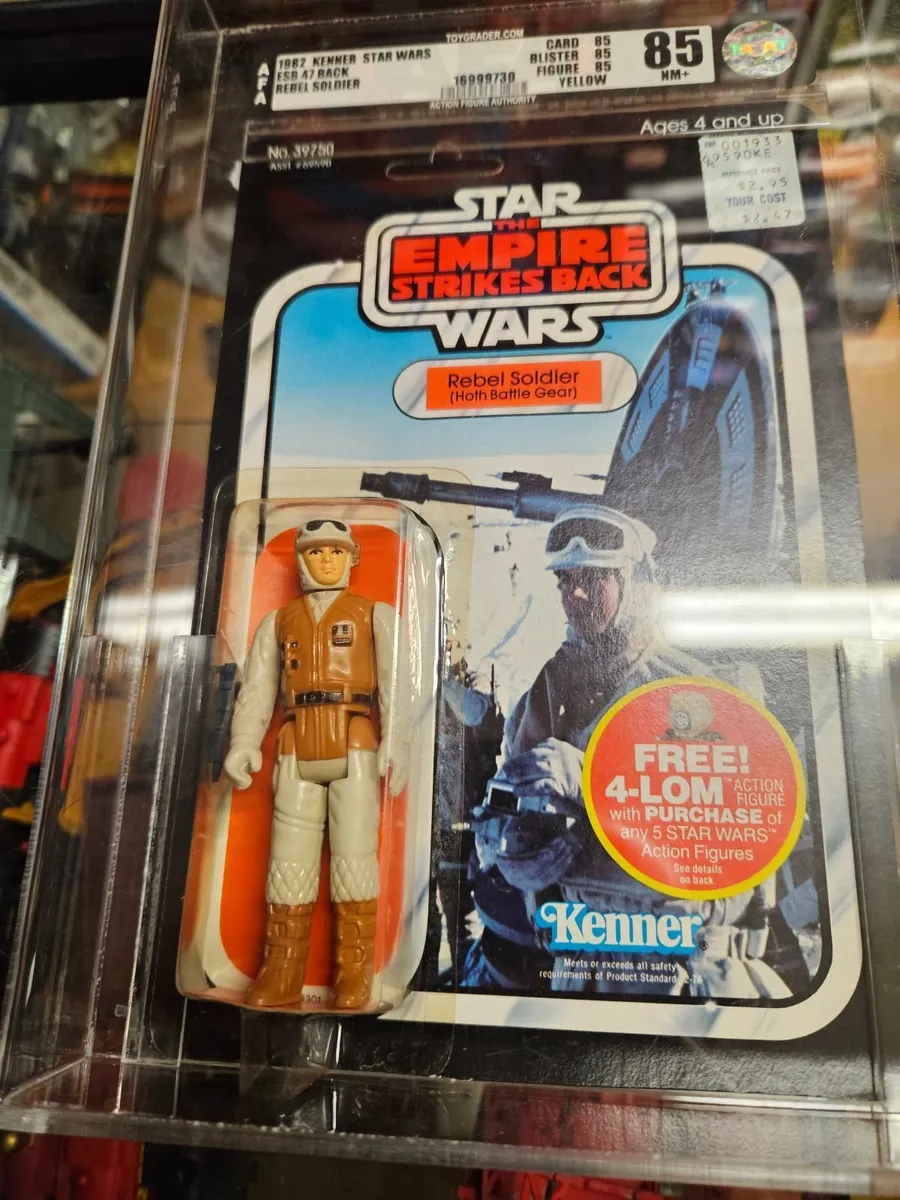 Vintage Star Wars ESB Hoth Rebel Soldier AFA85 - Image 3