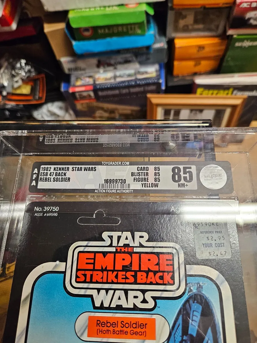 Vintage Star Wars ESB Hoth Rebel Soldier AFA85 - Image 4