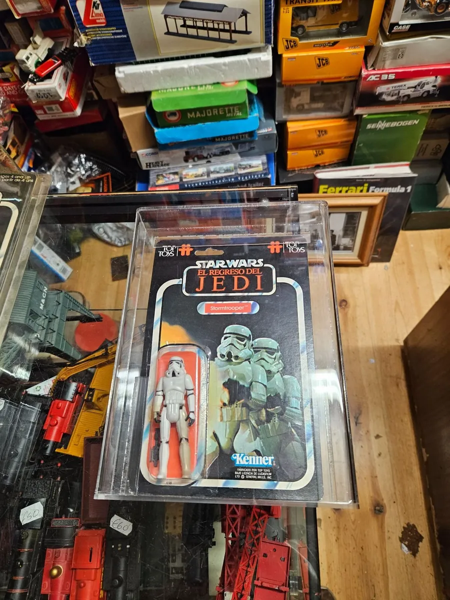 Vintage Star Wars ROTJ Top Toys Stormtrooper AFA80 - Image 1