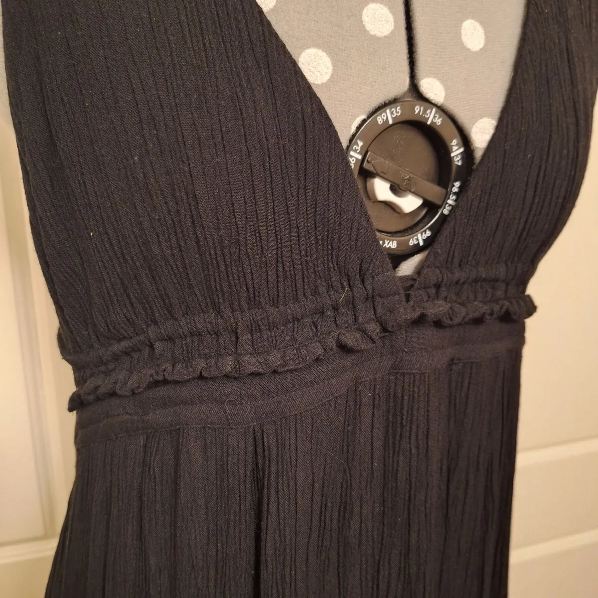 Elegant Black Maxi Dress - Size 8 (Red Herring) - Image 2