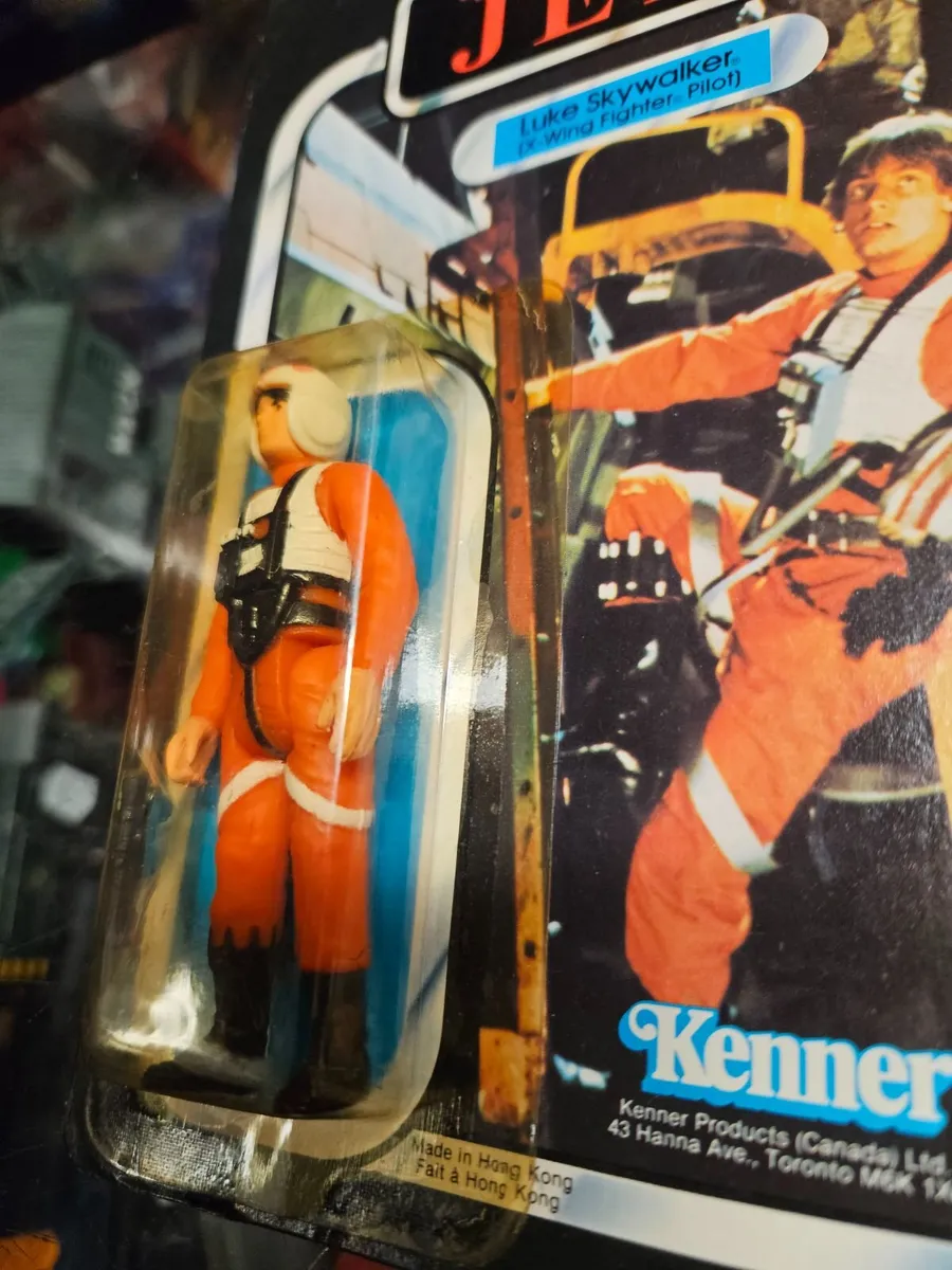 Vintage Star Wars ROTJ Canadian Luke Skywalker - Image 2