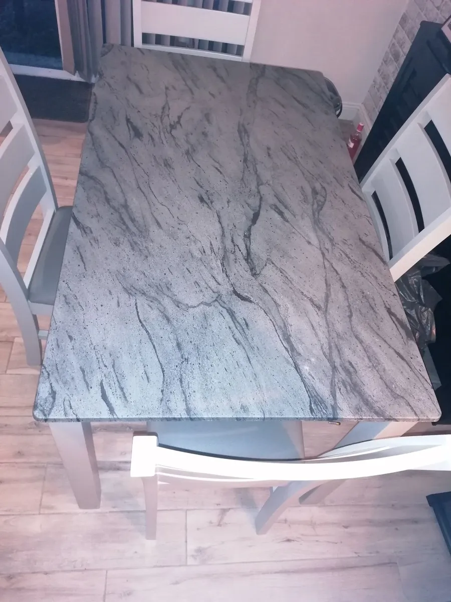 Dining table and chairs - Image 4