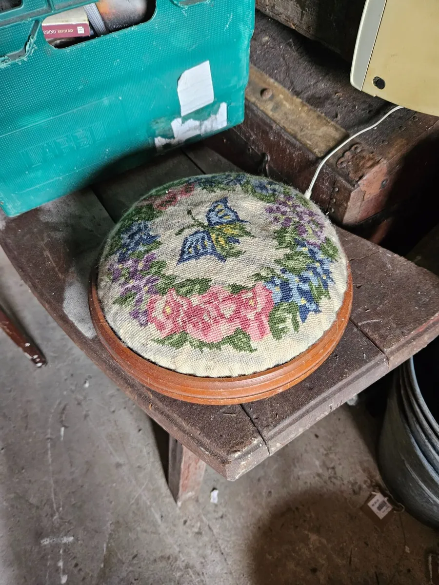 Vintage Foot Stool - Image 1