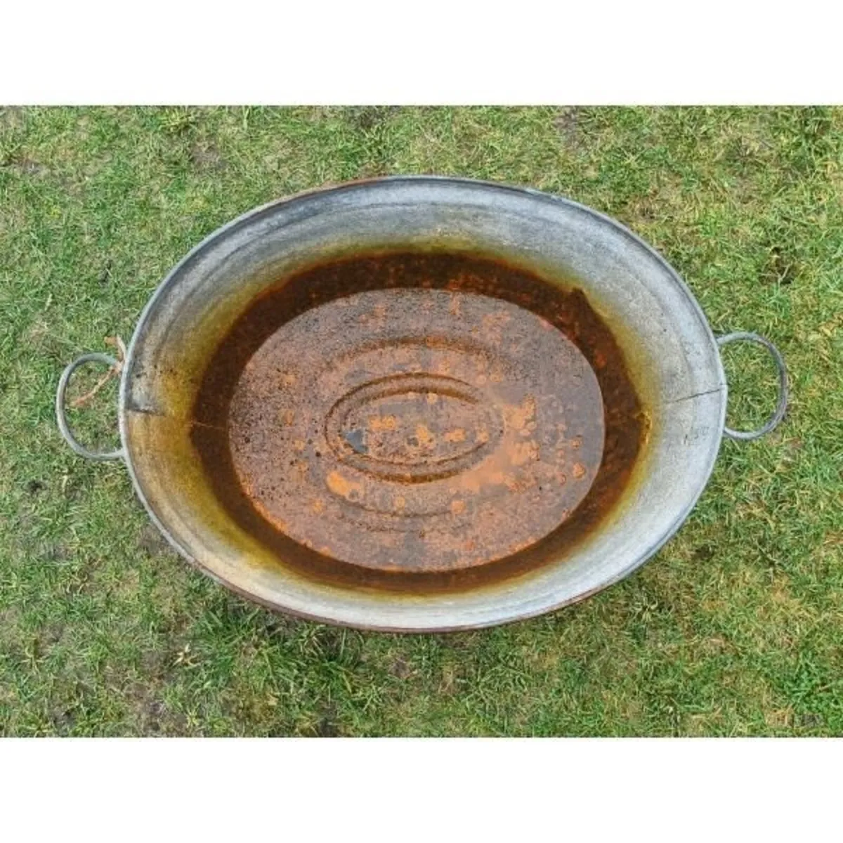 Galvanised Basin KAS1123 - Image 2