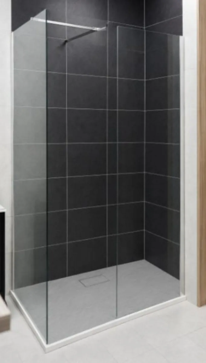 Bathshack 160x80 Slate-Effect Tray Enclosure €1149 - Image 1