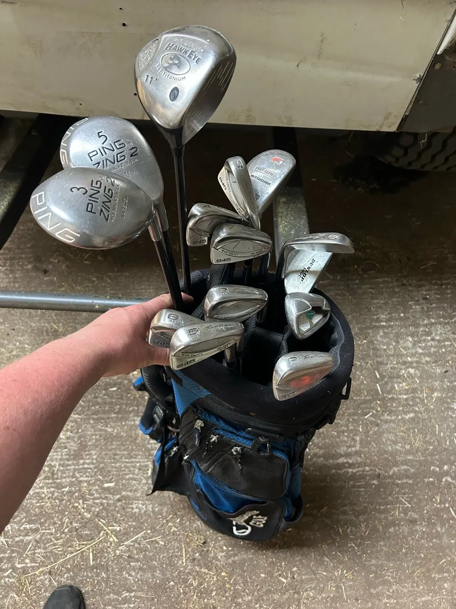 Full Golf Set and bag - Image 1