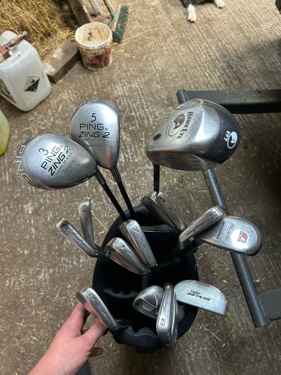 Full Golf Set and bag - Image 2