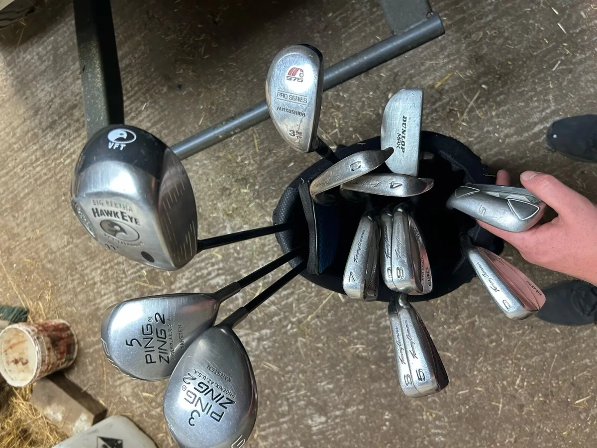 Full Golf Set and bag - Image 3