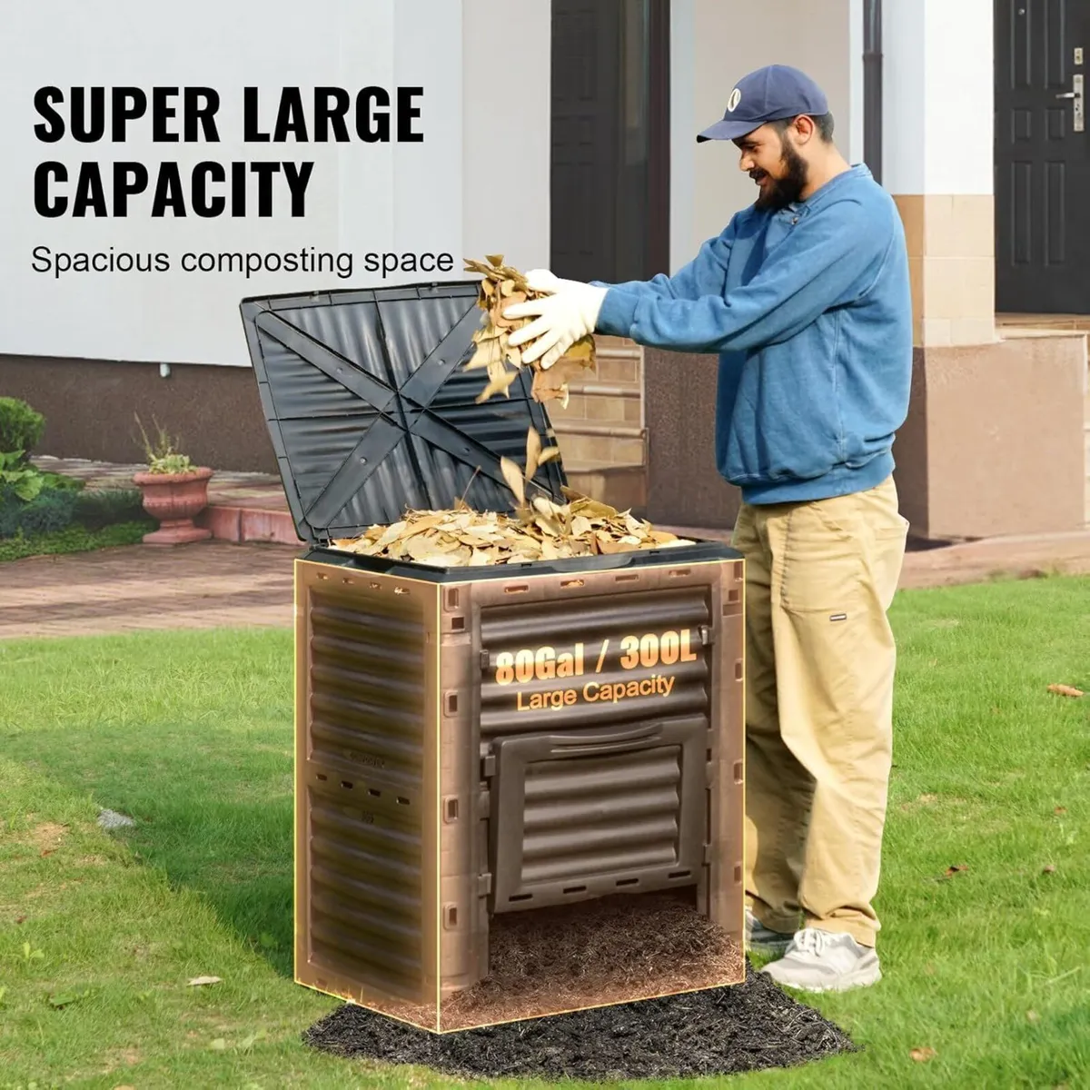 Garden Composter 300 Litre - Image 3