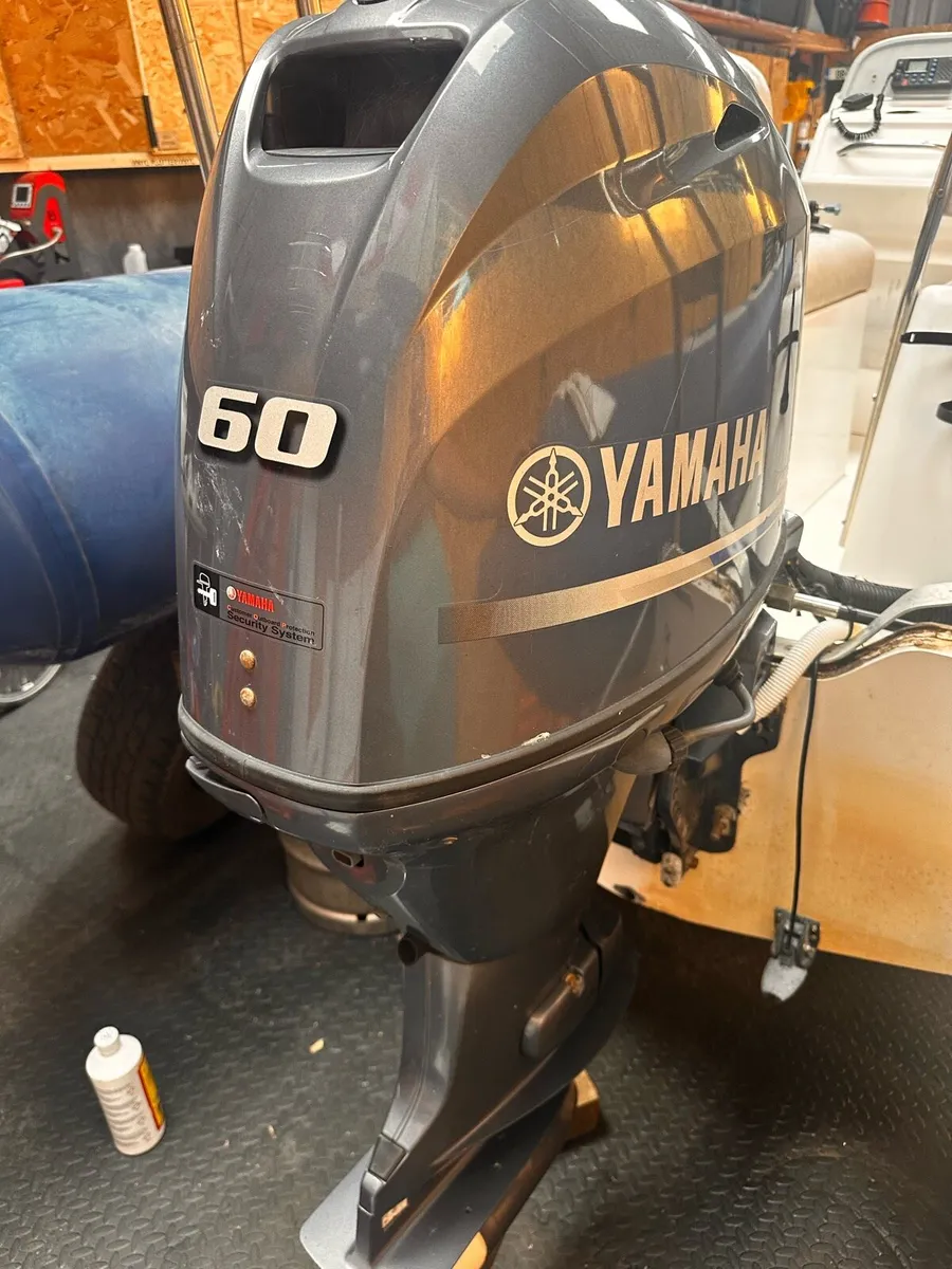 60hp Yamaha 4 stroke - Image 1