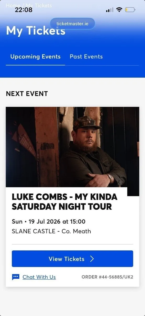 2 x Luke Combs Tickets  Sunday 19th July 2026