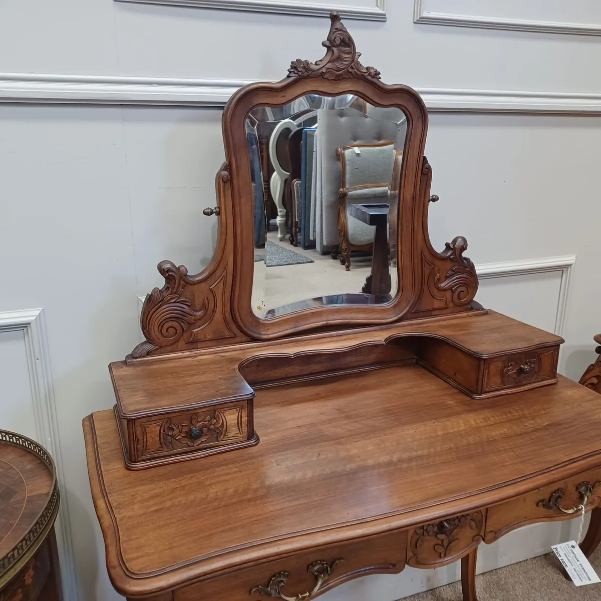 Antique Louis XV Style Dressing Table - Image 3
