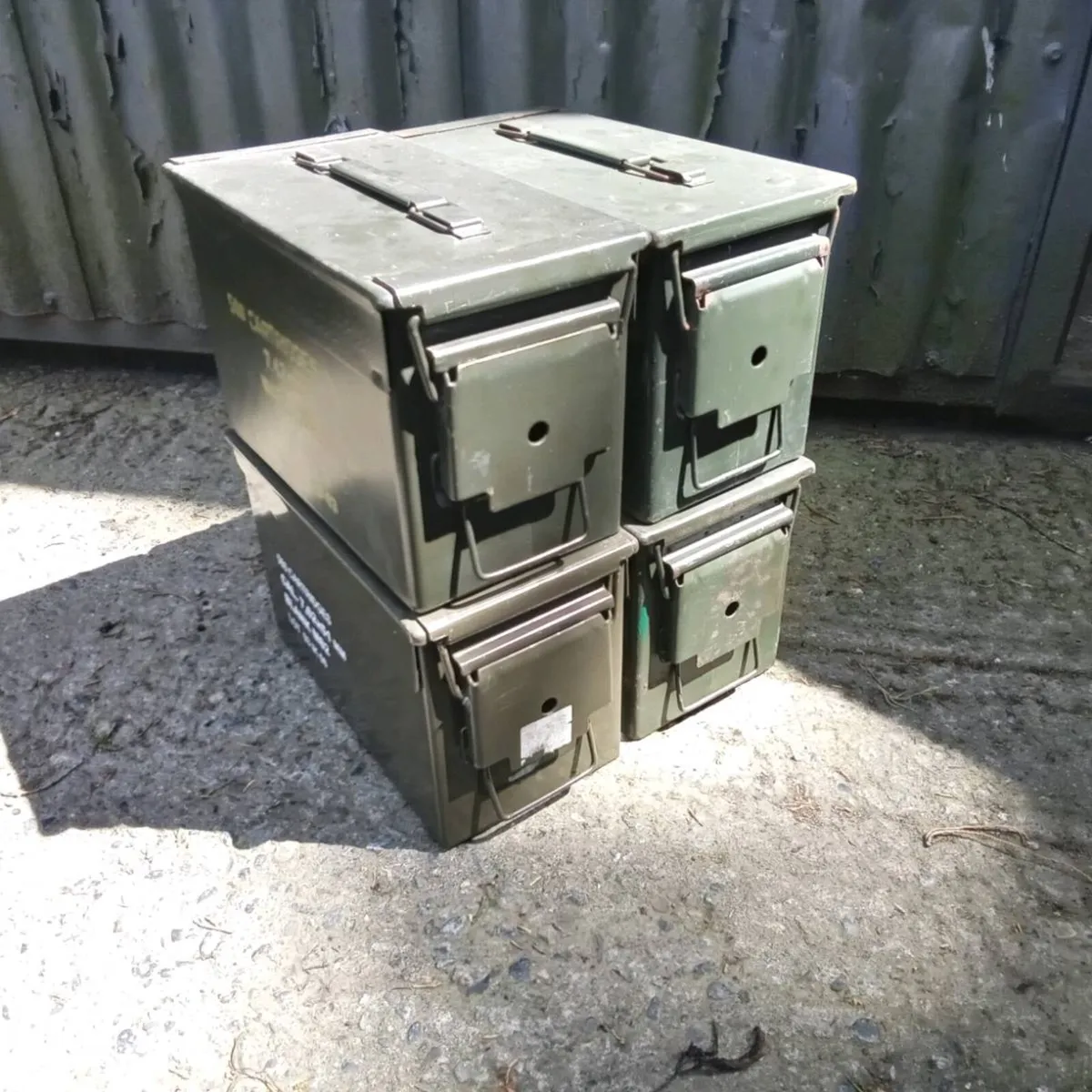 Military Storage Boxes - Image 1
