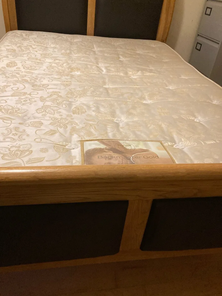 Bed frame and mattress - Image 3