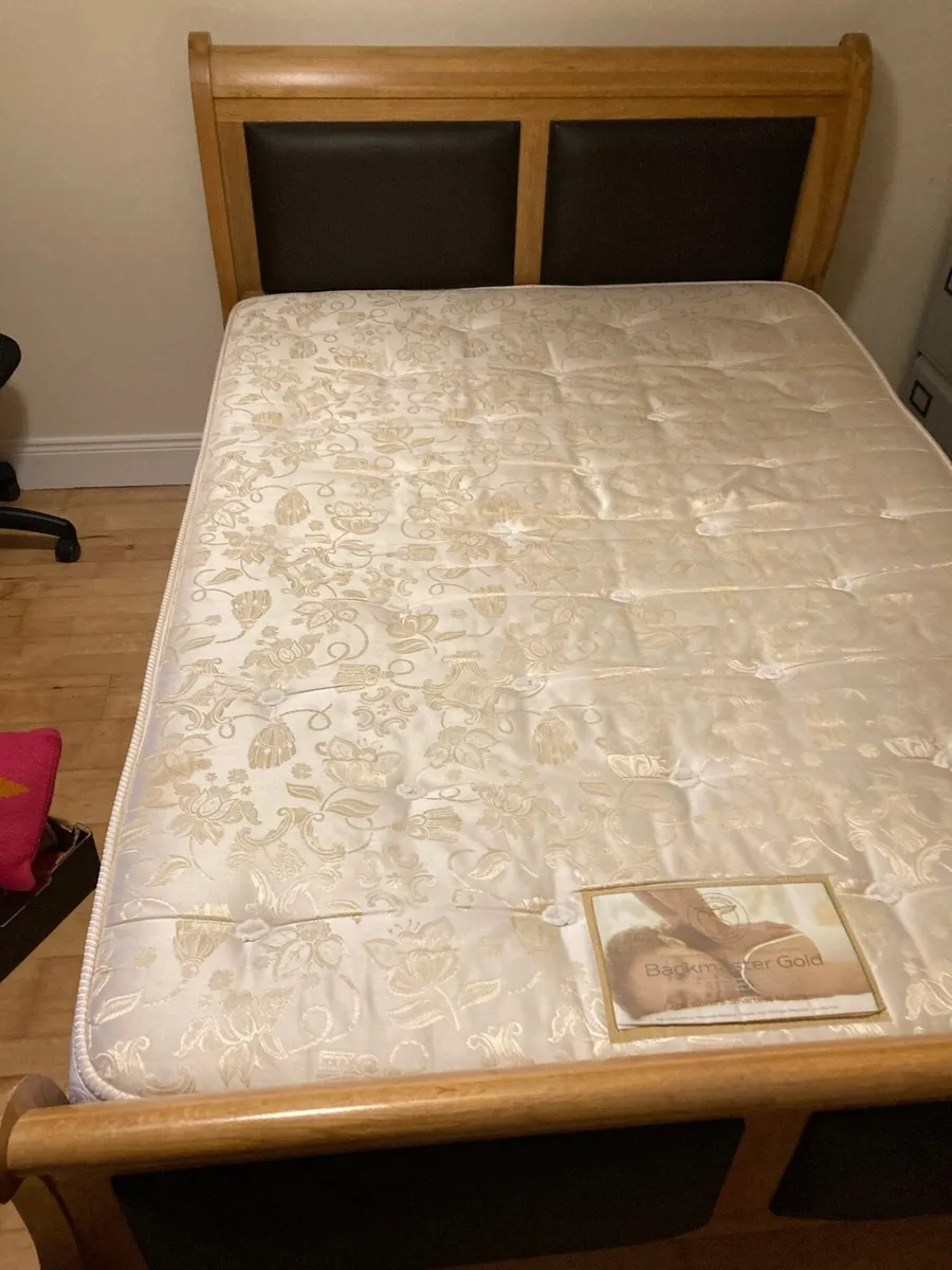 Bed frame and mattress - Image 2