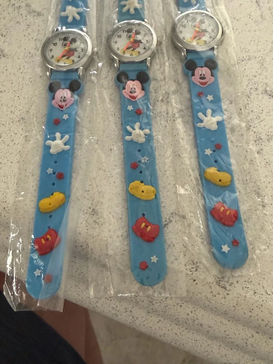 3 x Micky Mouse Children’s Watch - Image 4