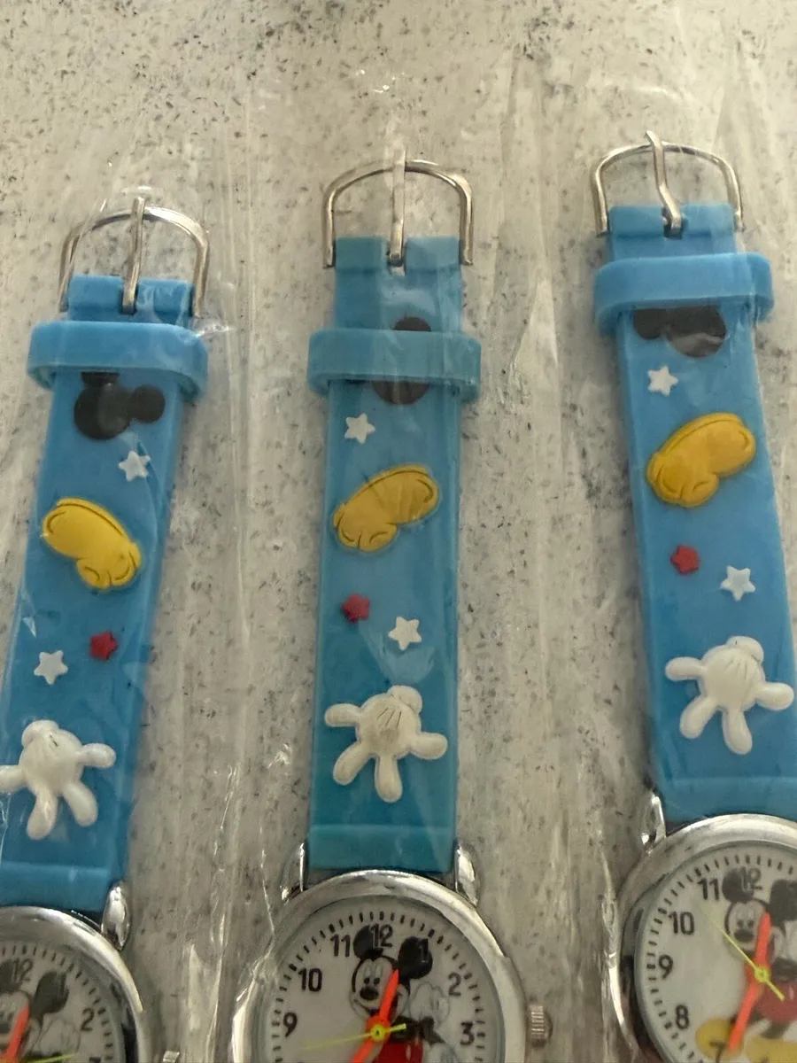 3 x Micky Mouse Children’s Watch - Image 3