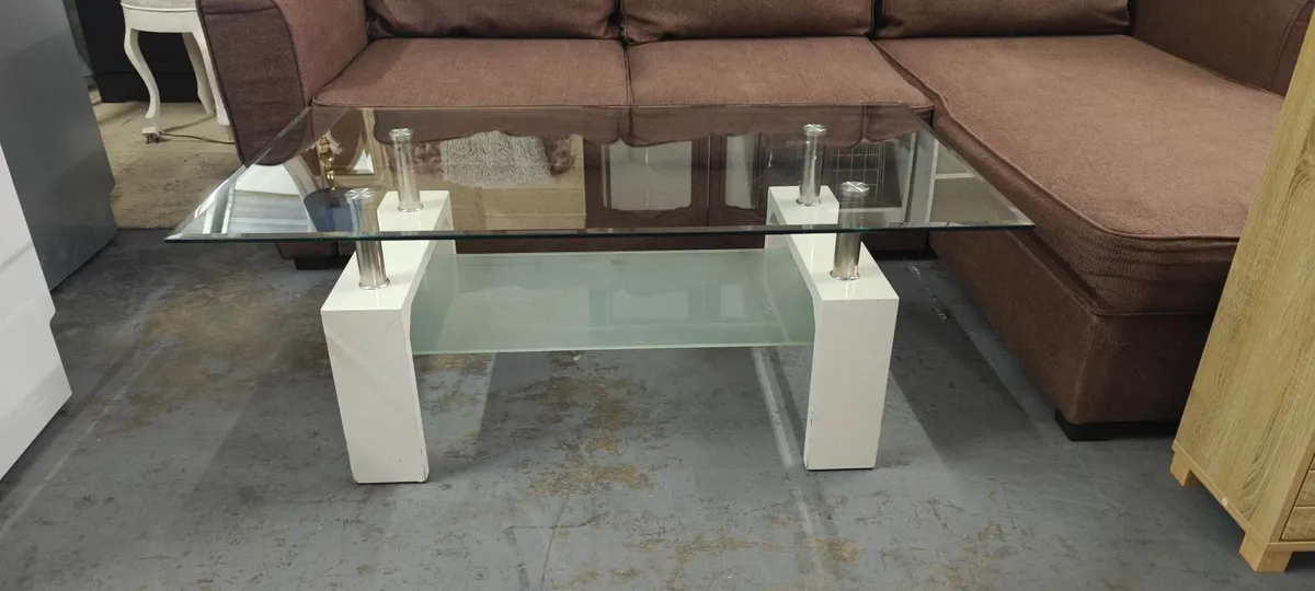 White Coffee Table - Image 3