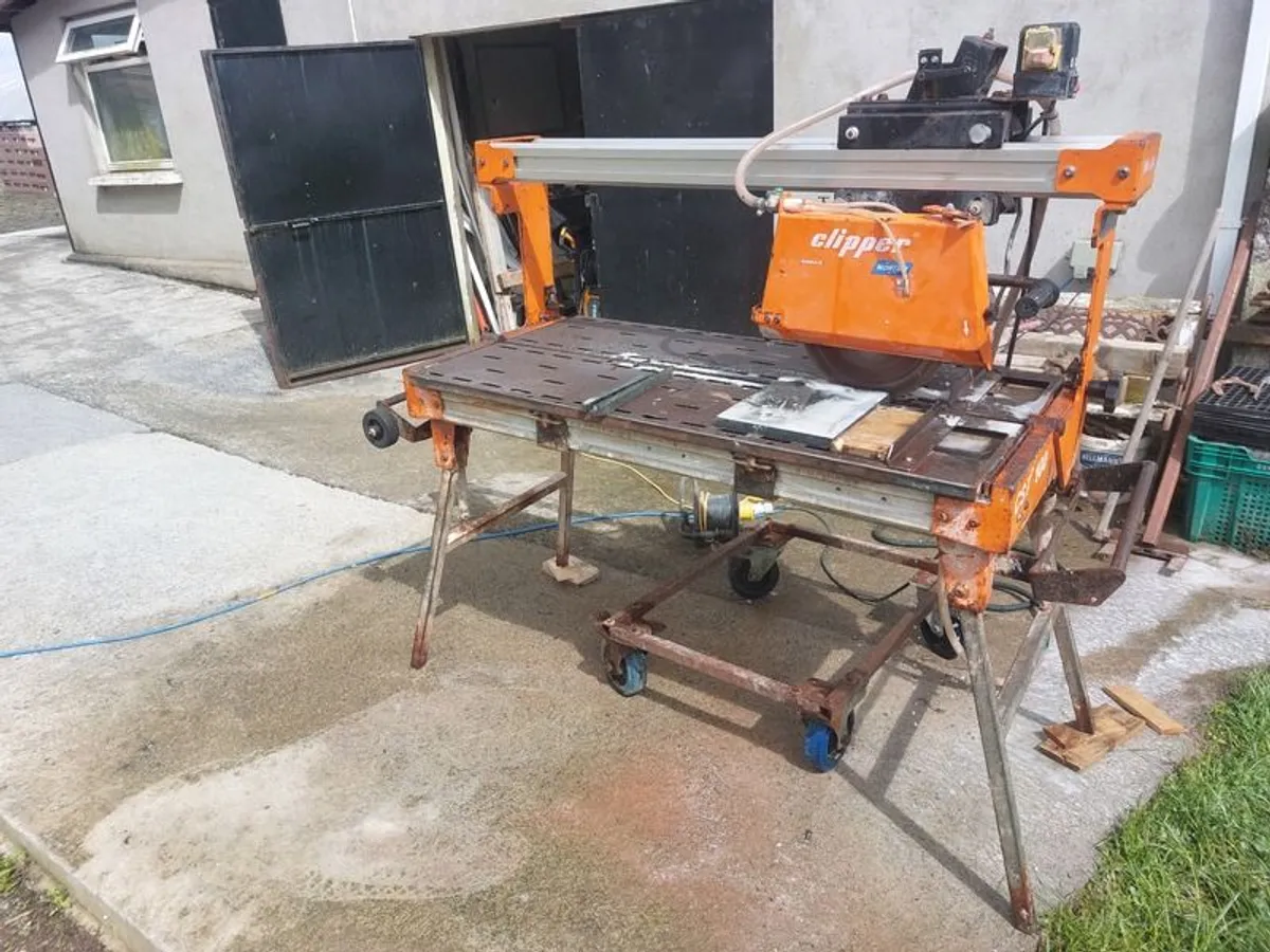 Norton Clipper CST100 Professional Bridge Tile & Stone Saw - Image 4