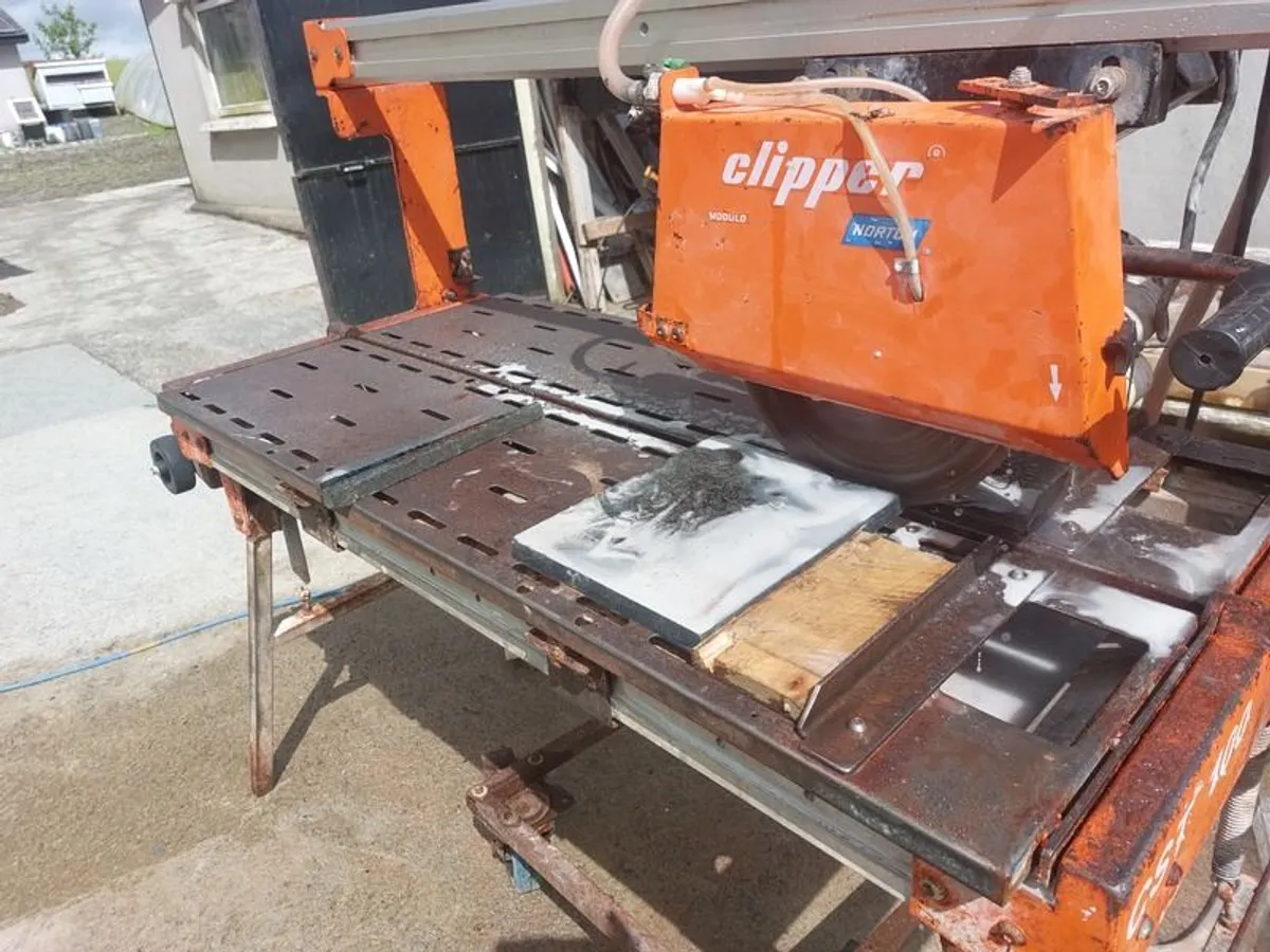 Norton Clipper CST100 Professional Bridge Tile & Stone Saw - Image 2