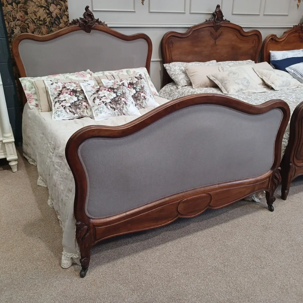 Three antique Louis XV beds - Image 2