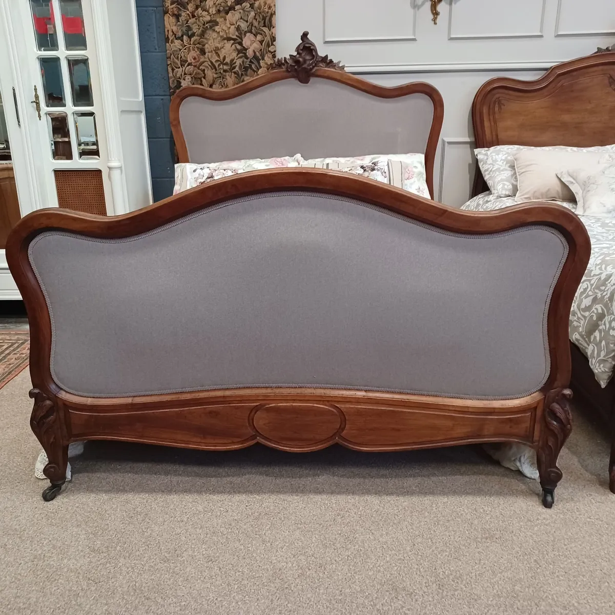 Three antique Louis XV beds - Image 3