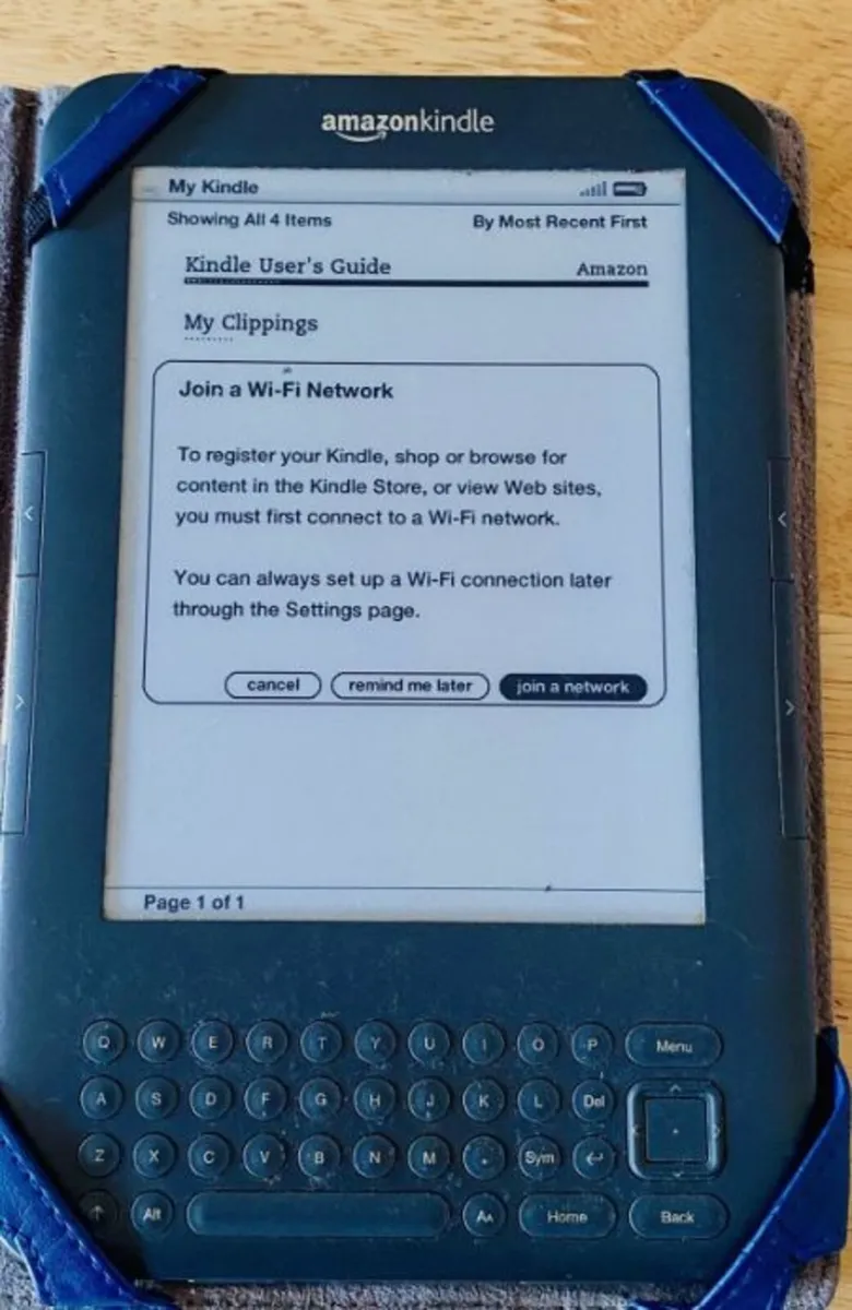 Kindle Third Generation Vintage Mint - Image 1
