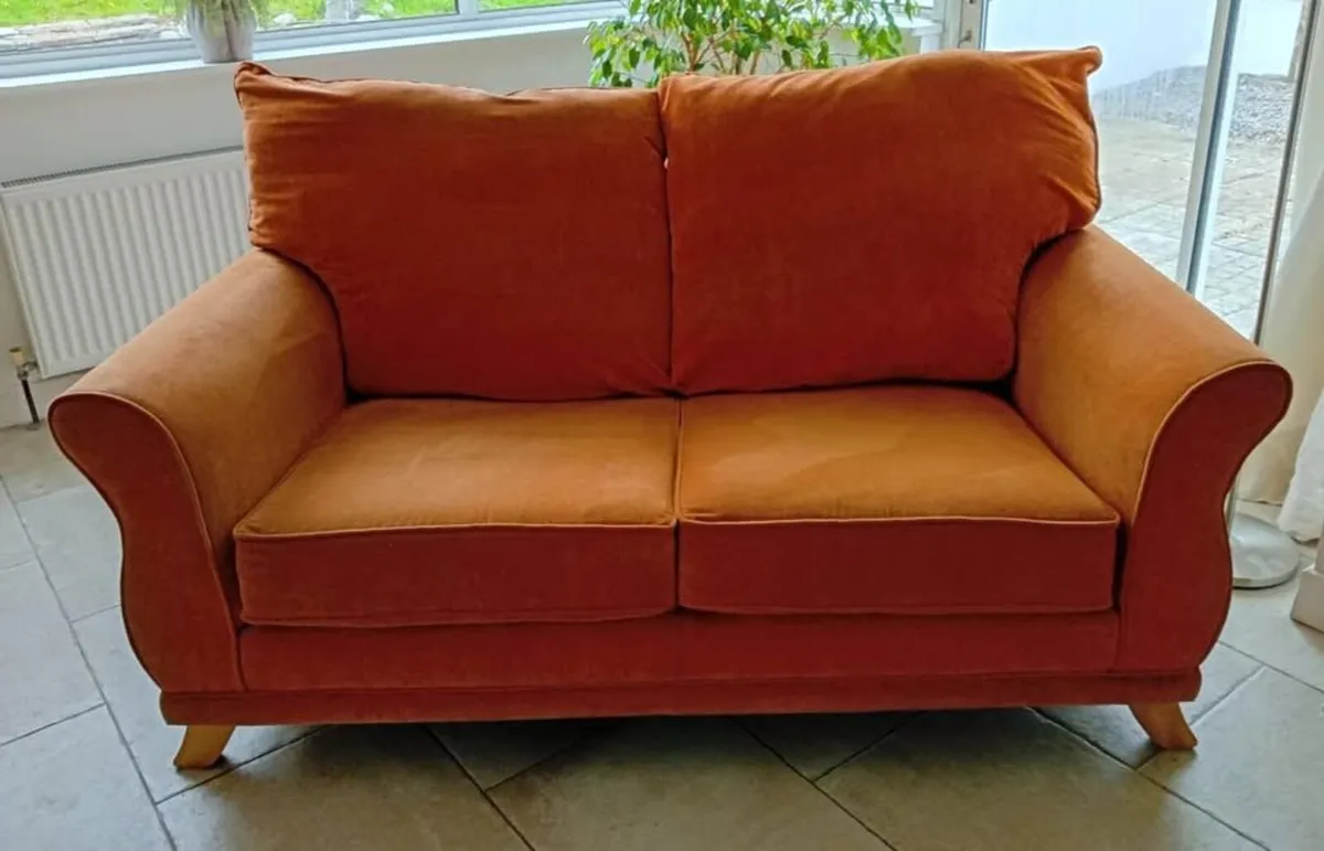 Sofa 2 Seater and Armchair - Image 1