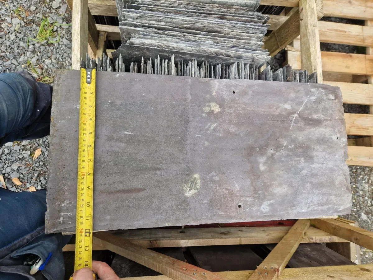For Sale Bangor Blue Reclaimed Slates - Image 3