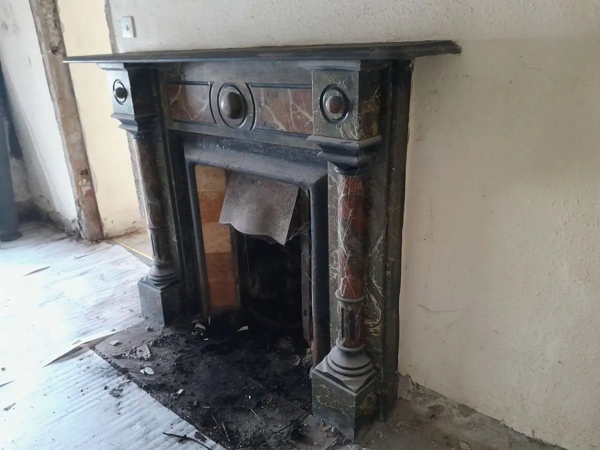 Marble fire place - Image 1