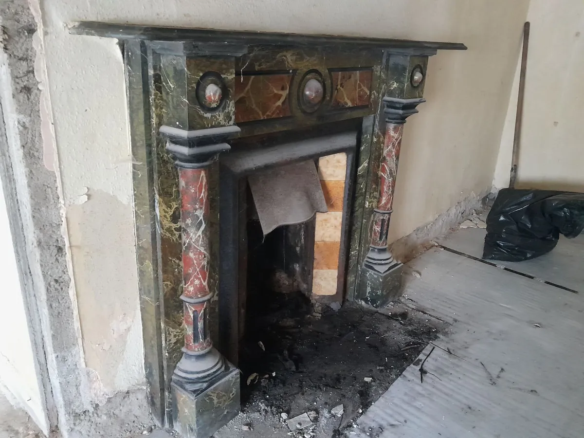 Marble fire place - Image 4