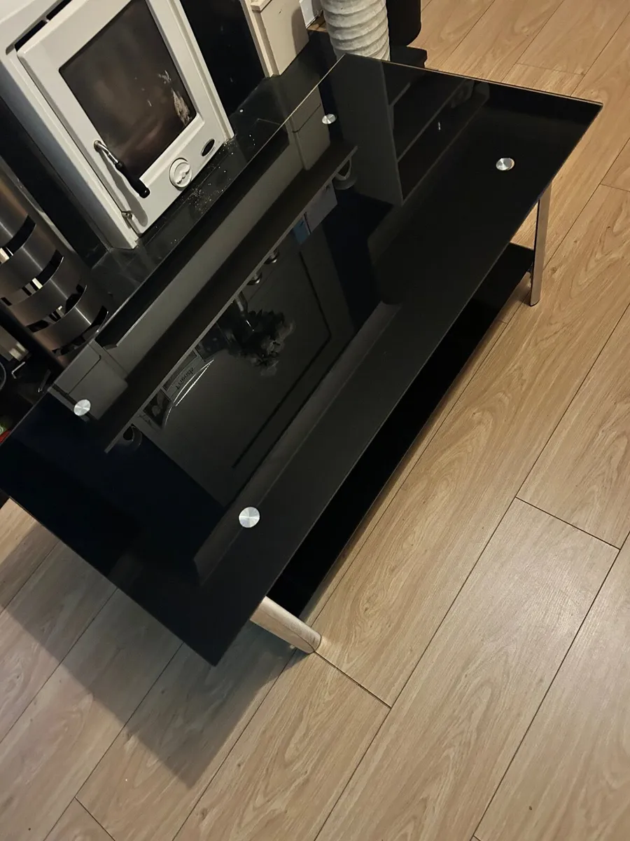 Black Glass Coffee table - Image 1