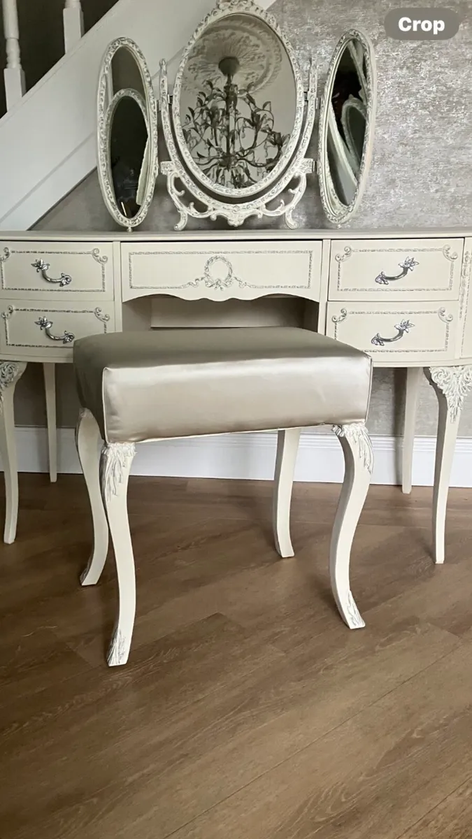 Dressing table mirror stool   Price separate - Image 2