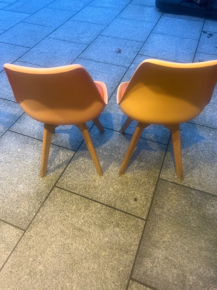 Two dining/kitchen/playroom chairs - Image 2