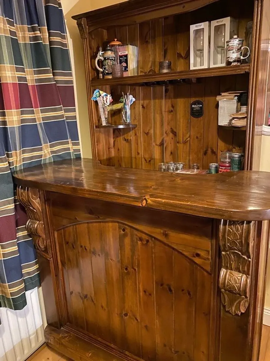 Solid Pine Home bar - Image 1