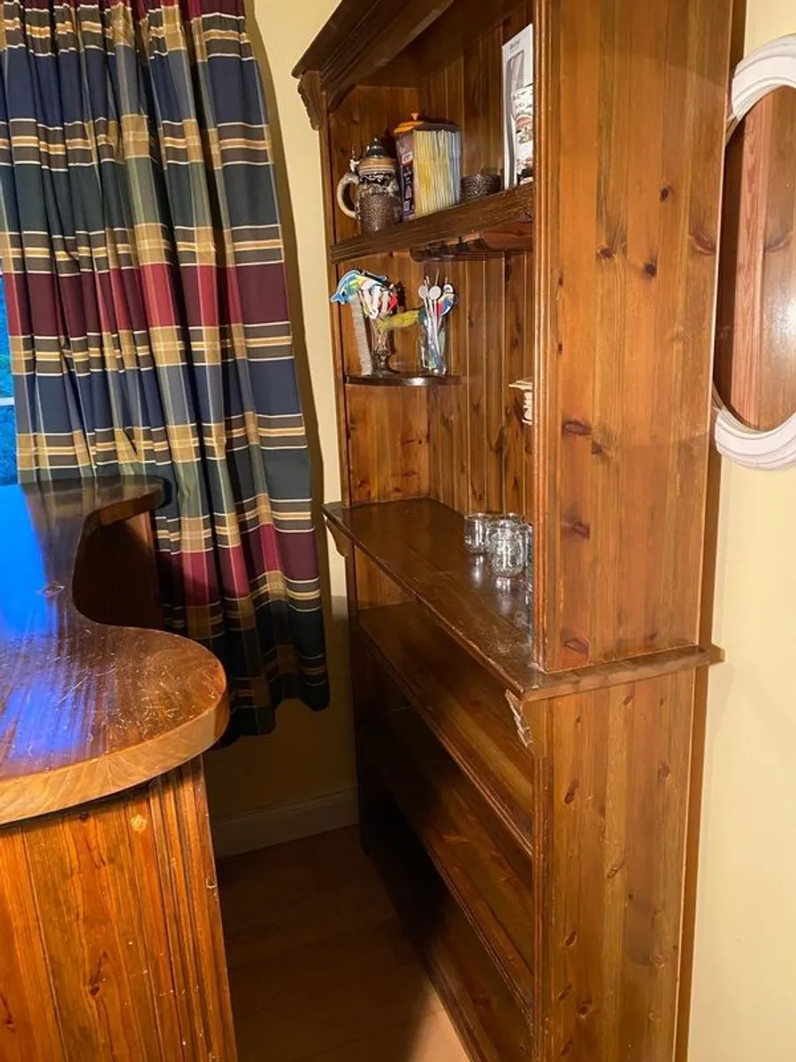 Solid Pine Home bar - Image 4