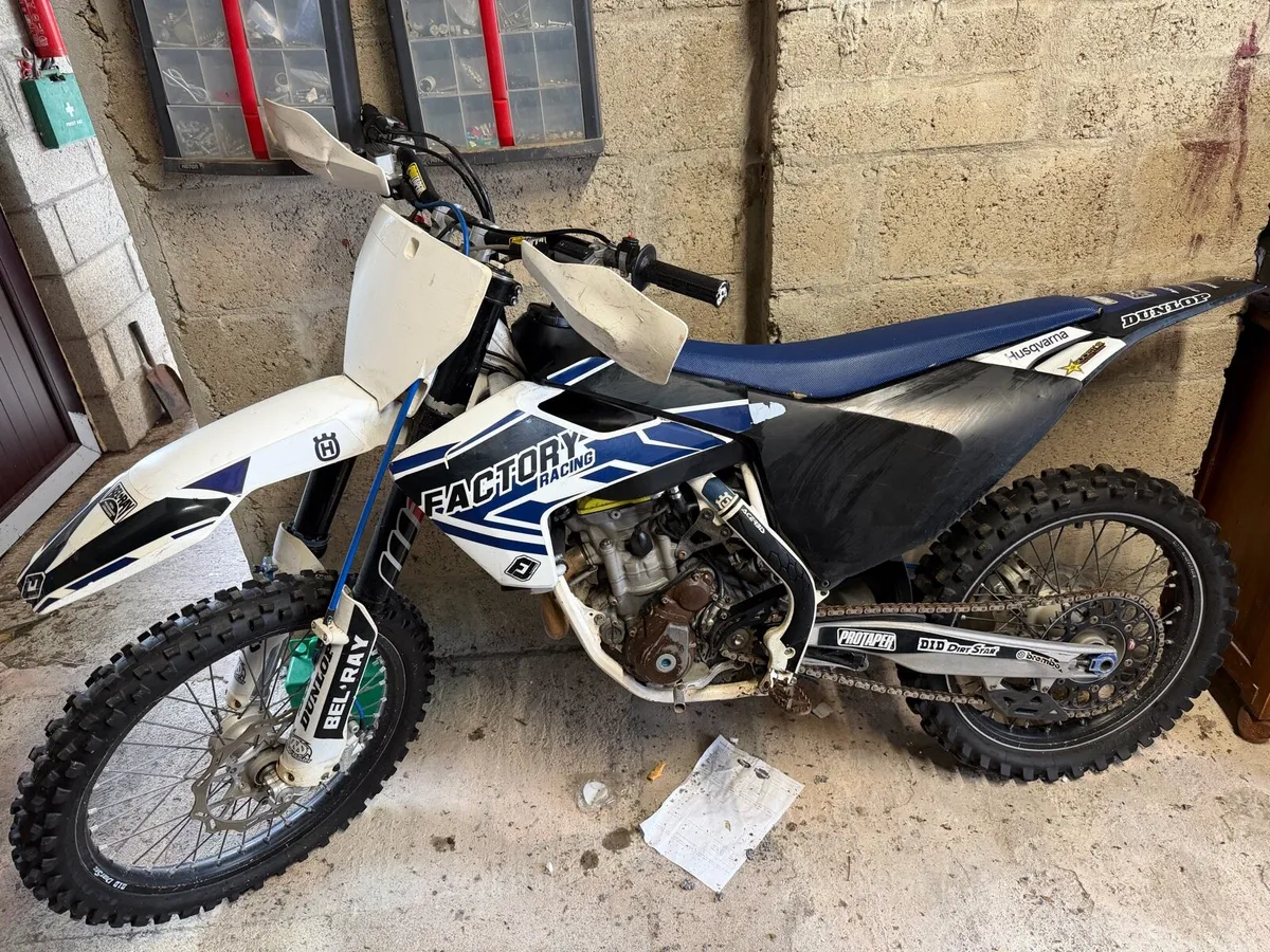Husqvarna 450 off-road Motorbike