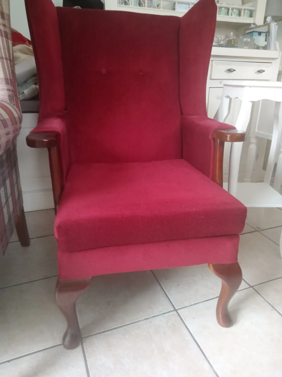 Wingbacked Chair - Image 1