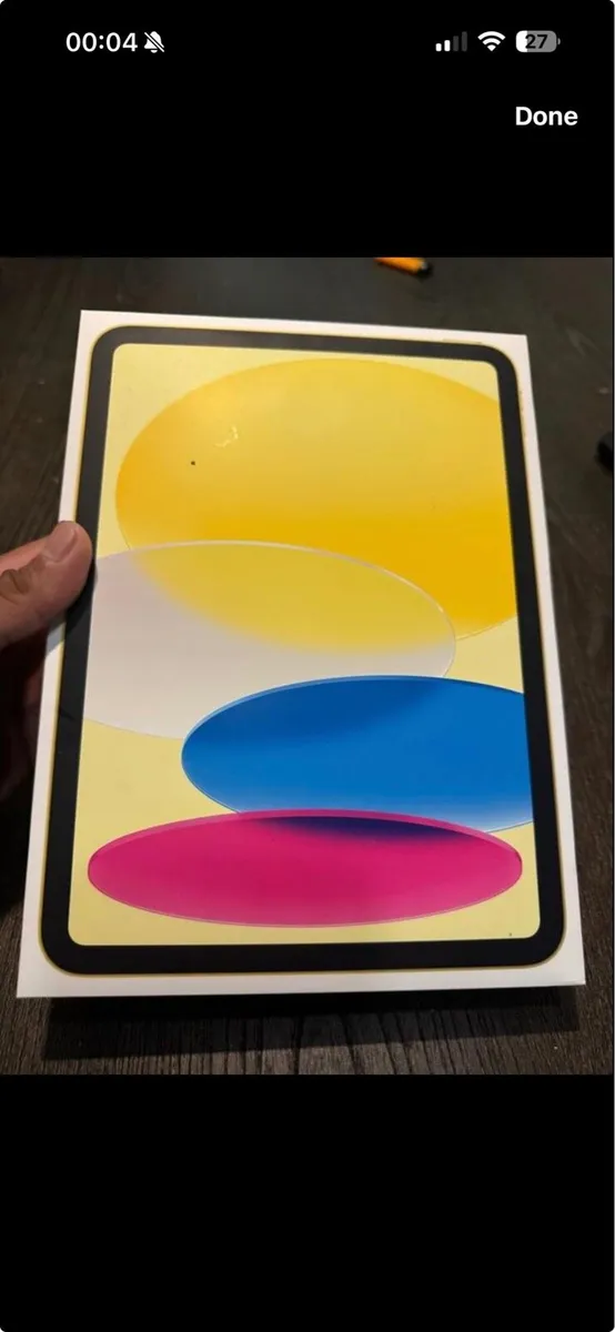 Apple iPad A16 WiFi 256GB Yellow - Image 1