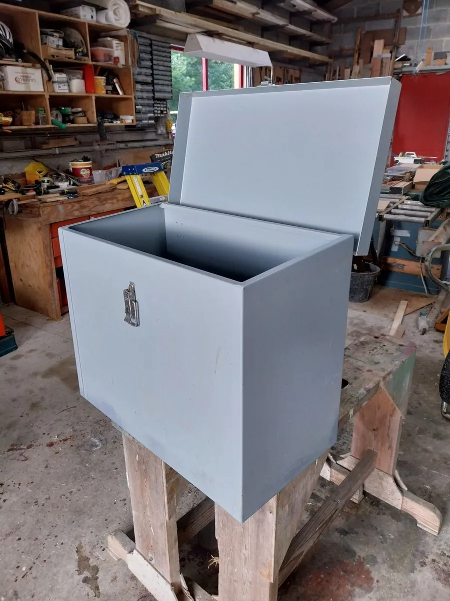 Steel Storage Box  PRICE REDUCED - Image 2