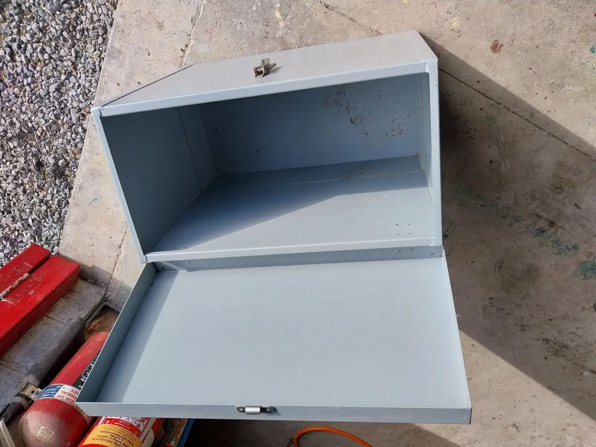 Steel Storage Box  PRICE REDUCED - Image 3