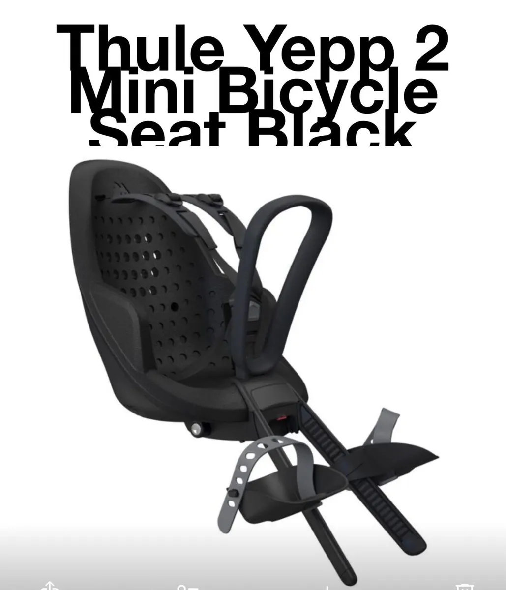 Thule 2 Yepp mini bike seat - Image 1