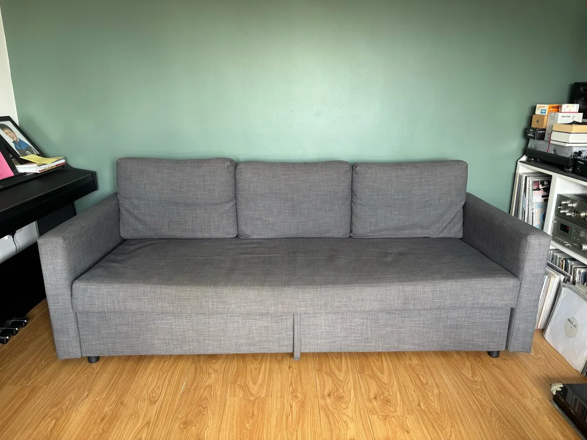 IKEA 3 seater sofa bed - Image 1