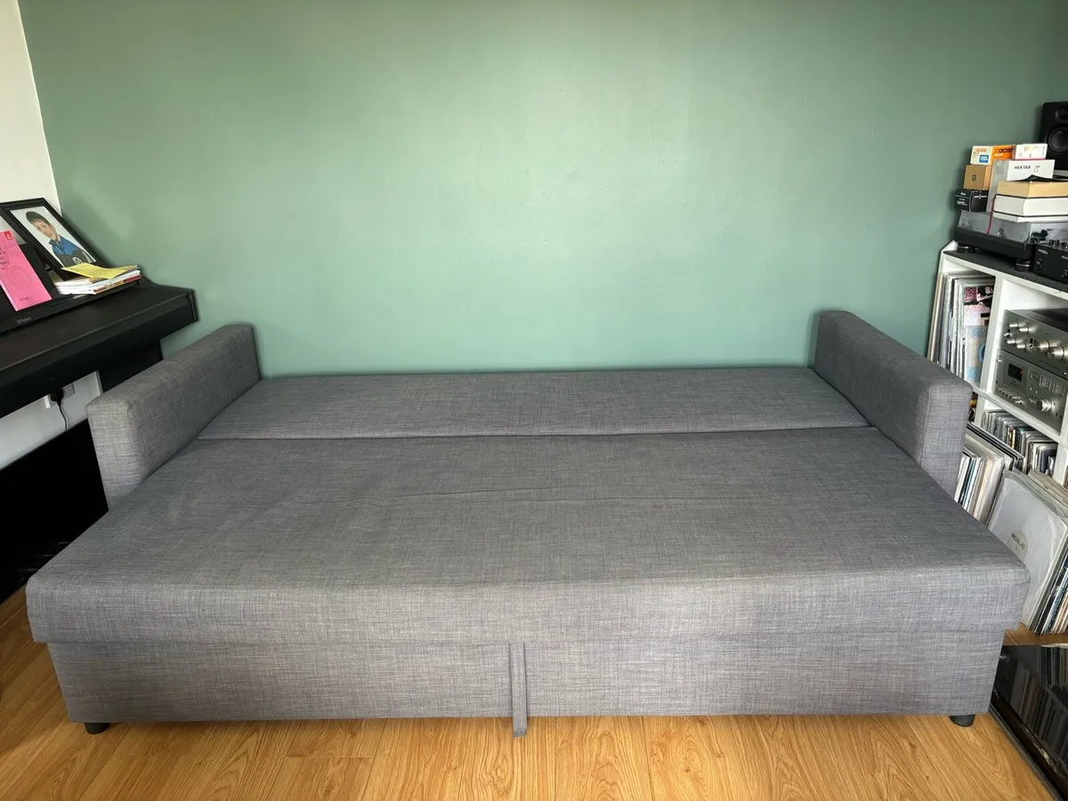 IKEA 3 seater sofa bed - Image 2